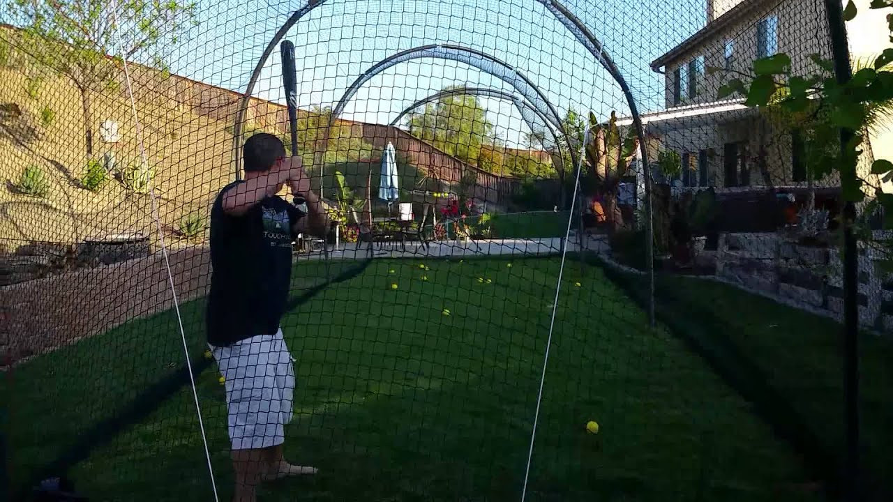 Best ideas about Backyard Batting Cages
. Save or Pin Backyard batting cage Now.