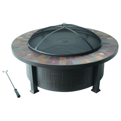 Best ideas about Backyard Creations Fire Pit
. Save or Pin Backyard Creations 44" Slate Top Steel Fire Pit at Menards Now.