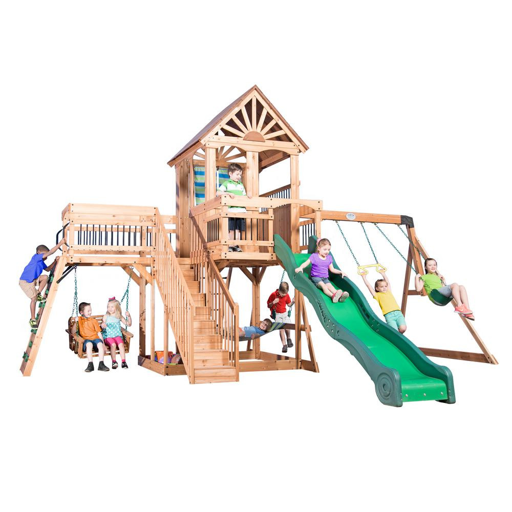 Best ideas about Backyard Discovery Playsets
. Save or Pin Backyard Discovery Caribbean All Cedar Playset Now.