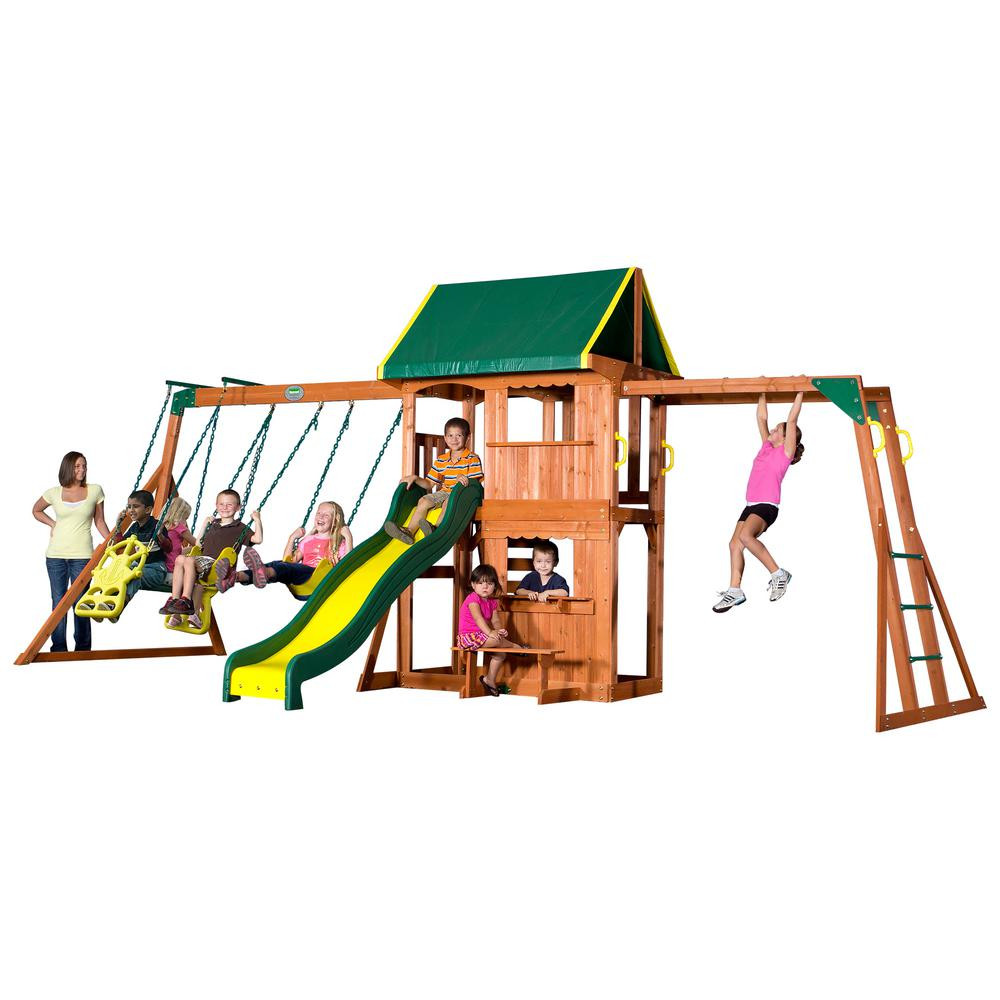 Best ideas about Backyard Discovery Playsets
. Save or Pin Backyard Discovery Prairie Ridge All Cedar Playset Now.
