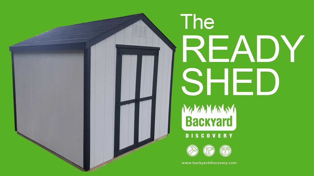 Best ideas about Backyard Discovery Shed
. Save or Pin Building The Ready Shed by Backyard Discovery [SPONSORED Now.
