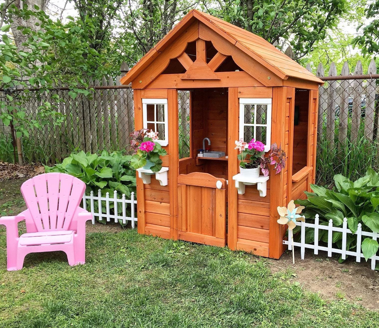 Best ideas about Backyard Discovery Shed
. Save or Pin Amazon Backyard Discovery Timberlake All Cedar Wood Now.