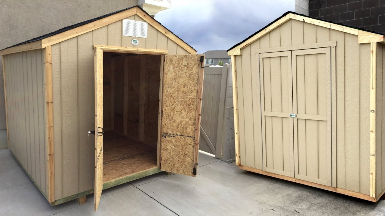 Best ideas about Backyard Discovery Shed
. Save or Pin Building a pre cut wood shed Side by side review Now.