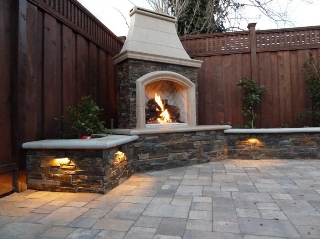 Best ideas about Backyard Fireplace Ideas
. Save or Pin 30 Ideas for Outdoor Fireplace and Grill Now.