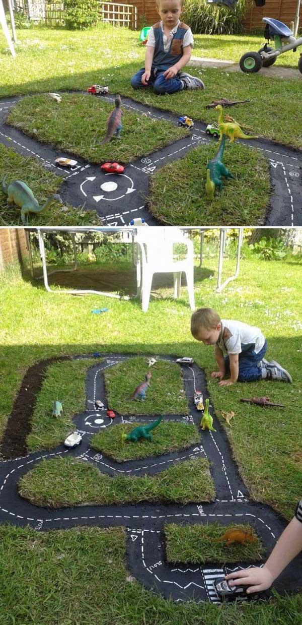 Best ideas about Backyard Fun For Kids
. Save or Pin Backyard DIY Race Car Tracks Your Kids Will Love Instantly Now.