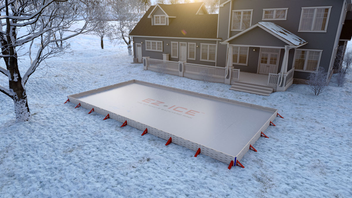 Best ideas about Backyard Hockey Rink
. Save or Pin EZ Ice DIY 60 Minute Backyard Ice Rink Now.