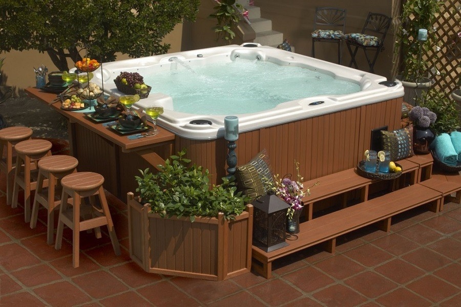 Best ideas about Backyard Hot Tub
. Save or Pin Everything About Hot Tubs And Spas Now.