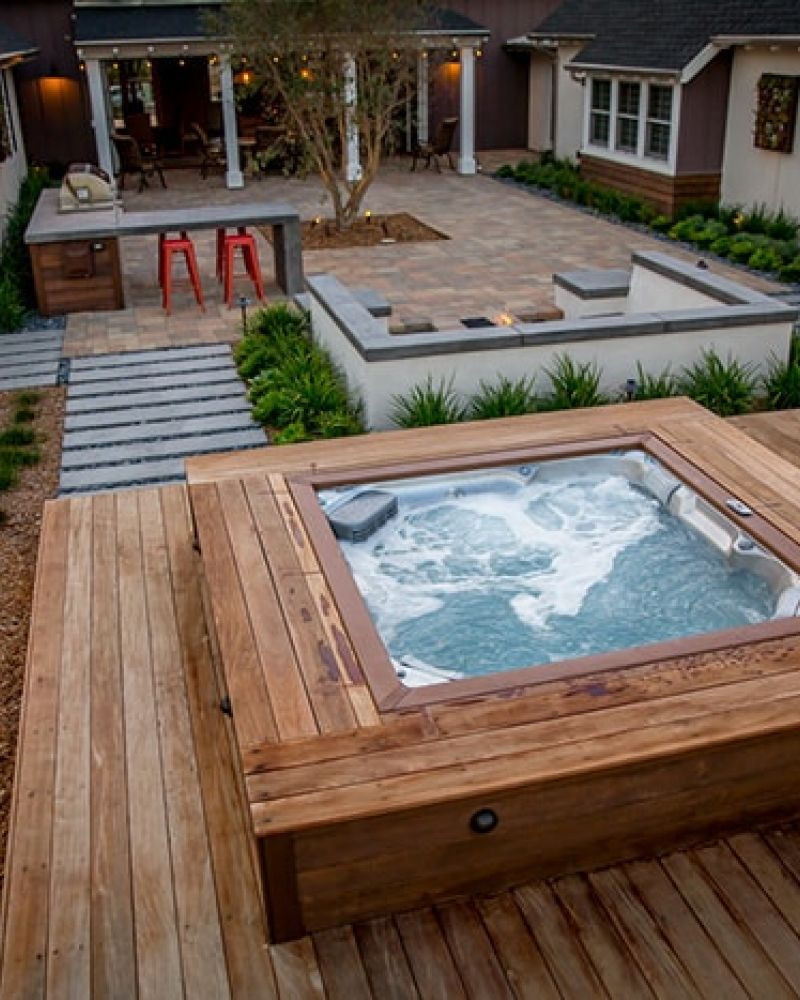 Best ideas about Backyard Hot Tub
. Save or Pin Ace Swim & Leisure Hot Tubs Pools & Backyard Leisure Now.