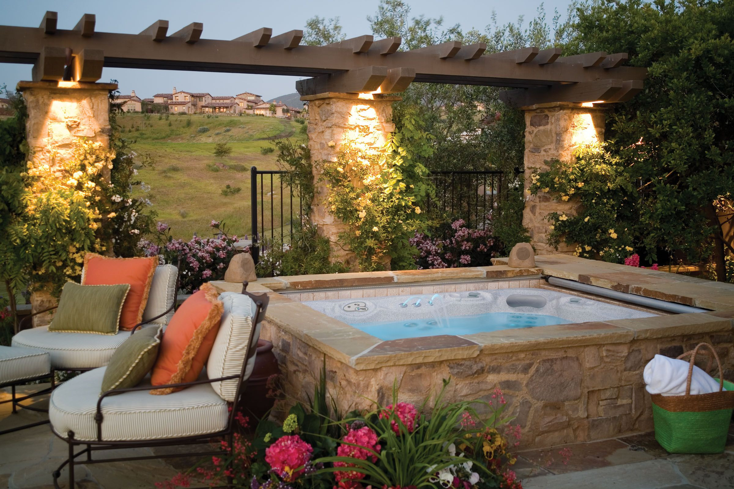 Best ideas about Backyard Hot Tub
. Save or Pin Make your backyard beautiful by surrounding a Now.