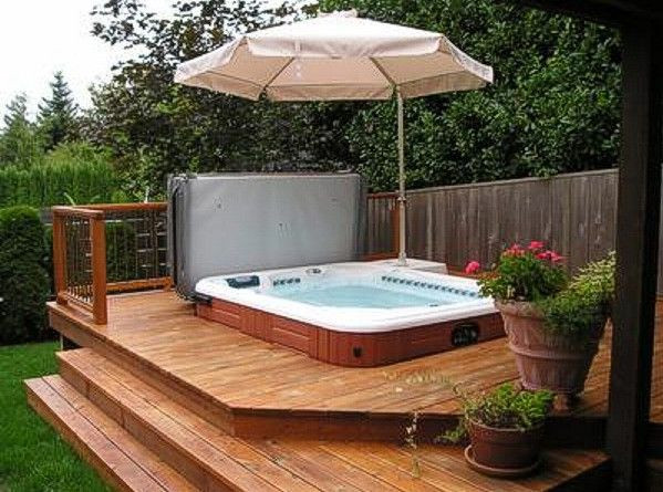 Best ideas about Backyard Hot Tub
. Save or Pin backyard hot tub design ideas Now.