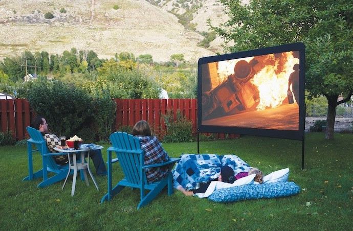 Best ideas about Backyard Movie Screen
. Save or Pin Amazon Camp Chef 120 Inch Portable Outdoor Movie Now.