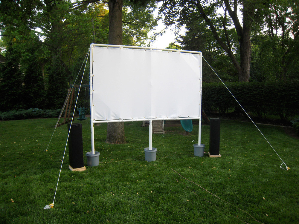 Best ideas about Backyard Movie Screen
. Save or Pin Geek Dad’s DIY Outdoor Movie Screen Now.