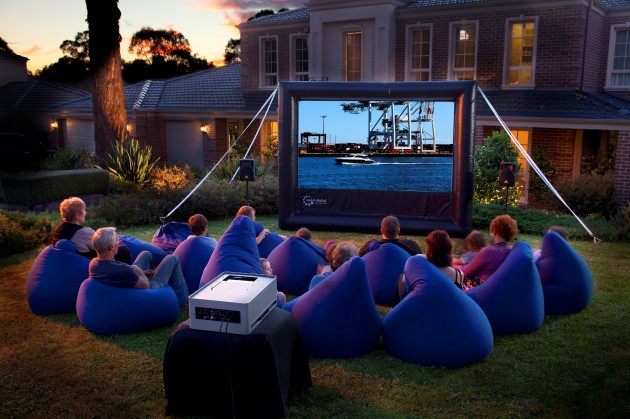Best ideas about Backyard Movie Screen
. Save or Pin Backyard Movie Screen – DIY Outdoor Now.