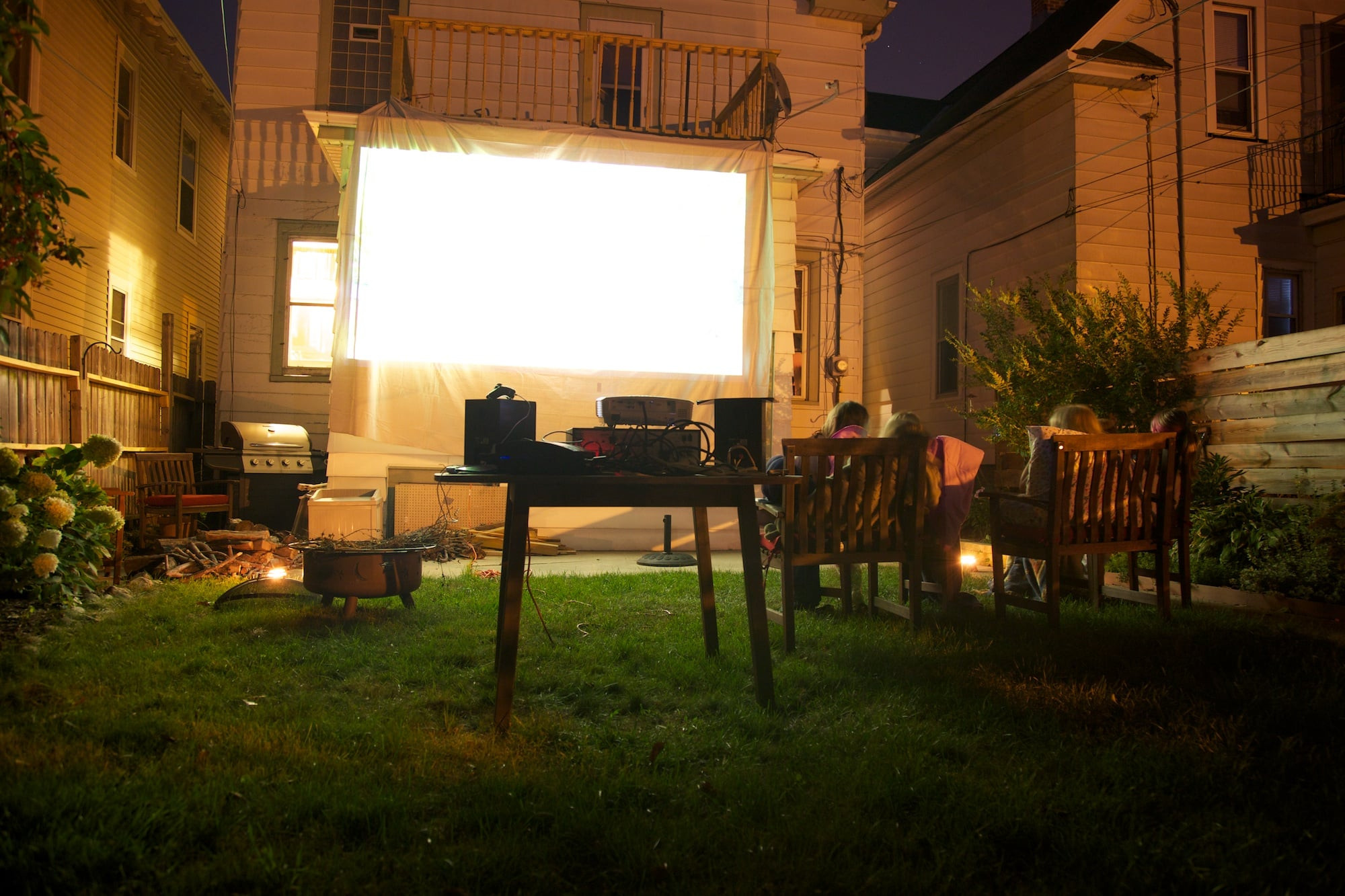 Best ideas about Backyard Movie Theater
. Save or Pin How to Project a Movie Outside Now.