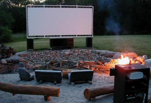 Best ideas about Backyard Movie Theater
. Save or Pin Backyard Movie Screen – DIY Outdoor Now.