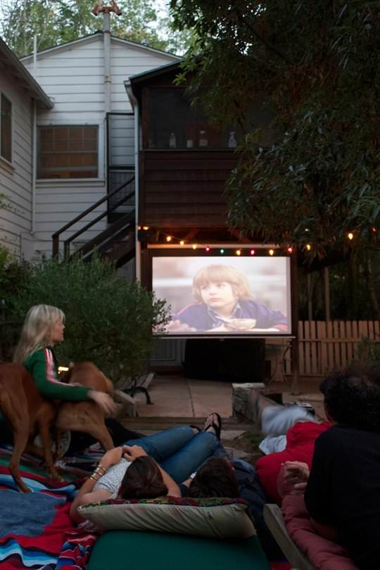 Best ideas about Backyard Movie Theater
. Save or Pin Build A Backyard Movie Theater Now.