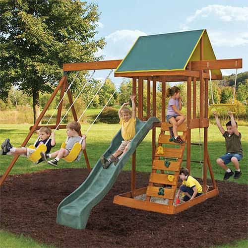 Best ideas about Backyard Play Equipment
. Save or Pin Playground for backyard theradmommy Now.