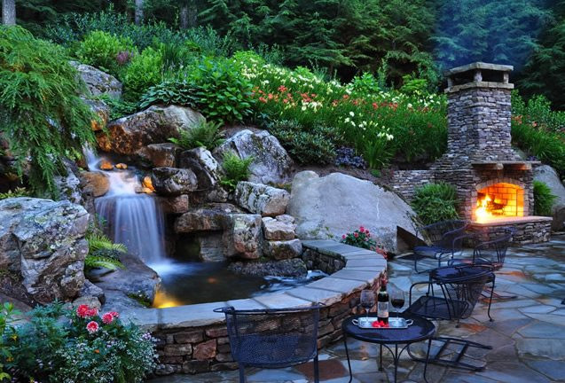 Best ideas about Backyard Ponds And Waterfalls
. Save or Pin Backyard Waterfall Design Ideas Landscaping Network Now.