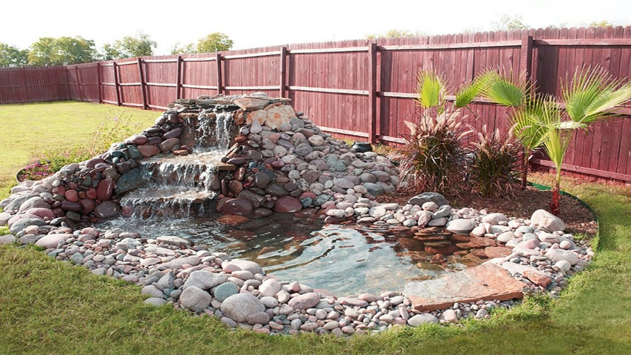 Best ideas about Backyard Ponds And Waterfalls
. Save or Pin Beautiful Waterfall Ideas For Small Ponds Backyard Garden Now.