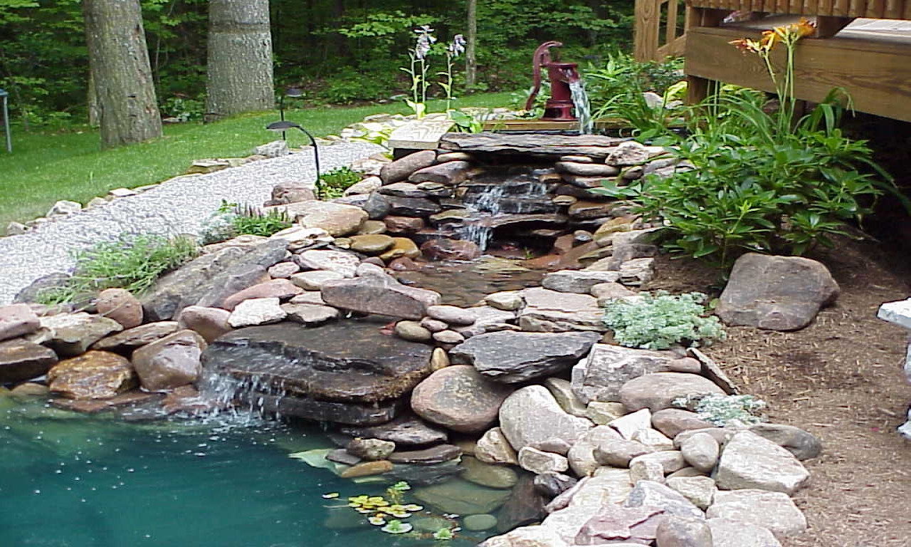 Best ideas about Backyard Ponds And Waterfalls
. Save or Pin Natural Looking Garden Ponds and Waterfalls Garden Ponds Now.