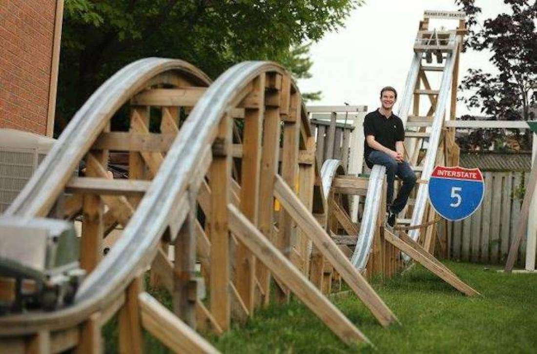Best ideas about Backyard Roller Coaster
. Save or Pin The Missing Links DIY Backyard Roller Coaster Now.