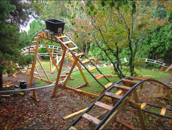 Best ideas about Backyard Roller Coaster
. Save or Pin Retired Grandpa Uses Free Time To Build Backyard Roller Now.