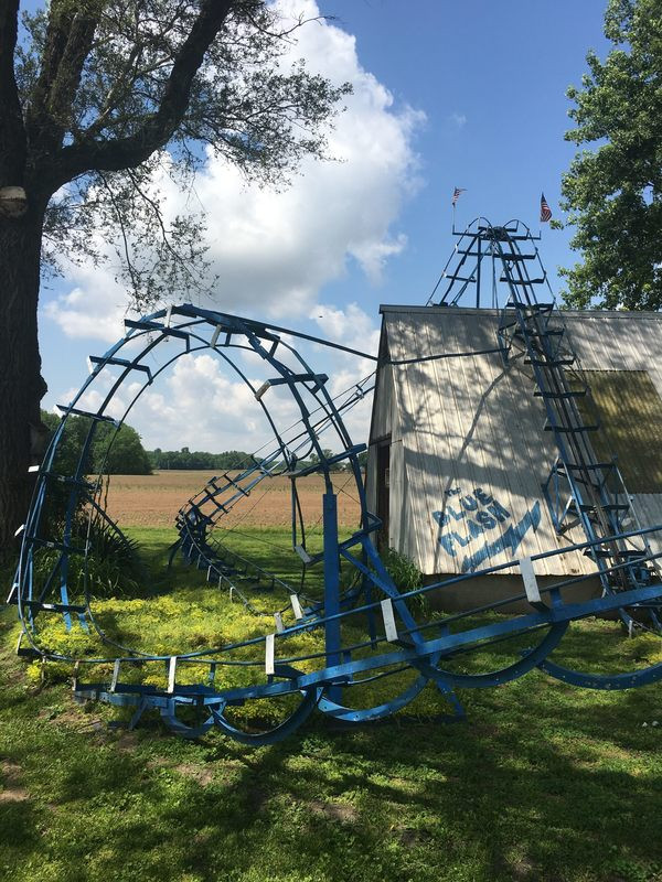 Best ideas about Backyard Roller Coaster
. Save or Pin Blue Flash Backyard Roller Coaster – Bruceville Indiana Now.