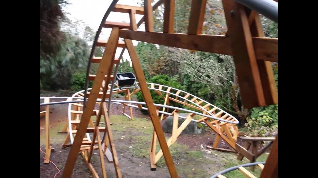 Best ideas about Backyard Roller Coaster
. Save or Pin 3D Backyard Roller Coaster Track Test Run Now.