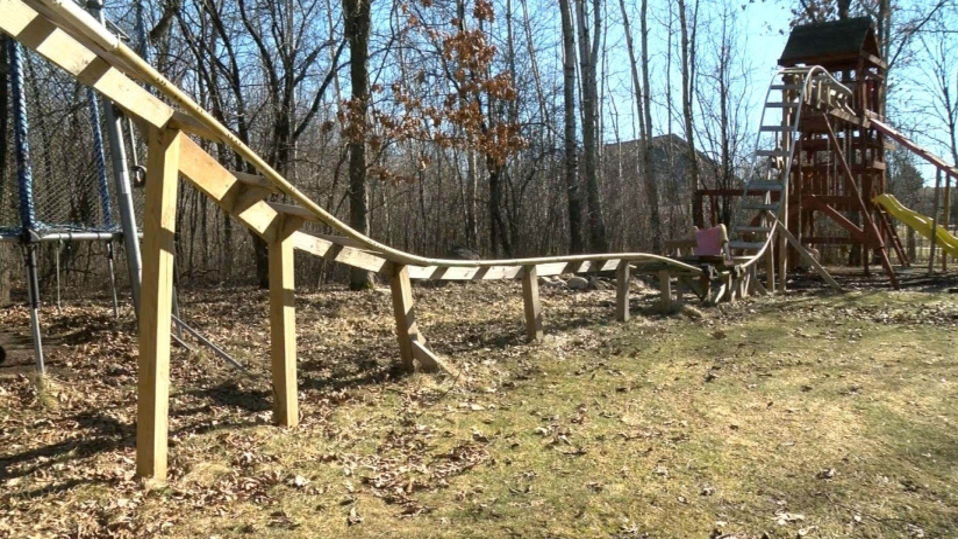Best ideas about Backyard Roller Coaster
. Save or Pin Need for Speed Wisconsin Teens Build Backyard Roller Now.