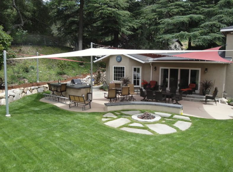 Best ideas about Backyard Shade Ideas
. Save or Pin Backyard Shade Sails Landscaping Network Now.