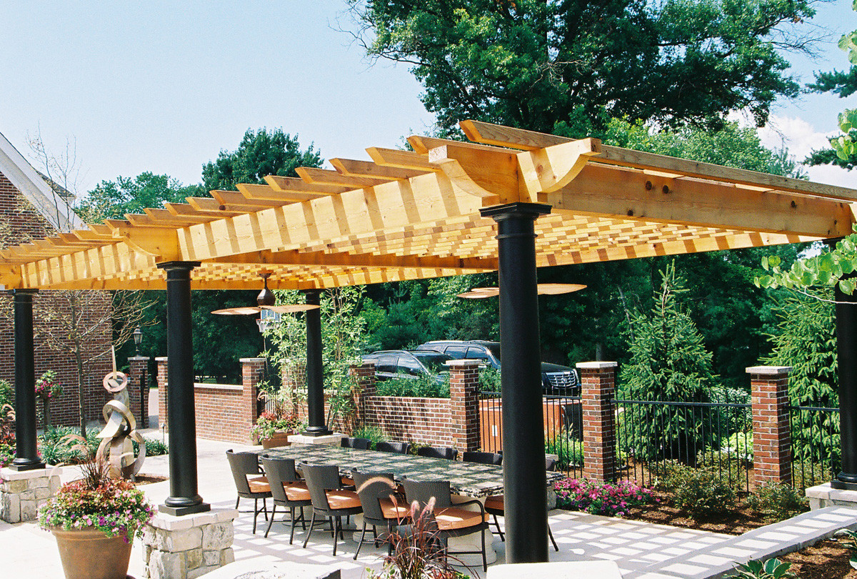 Best ideas about Backyard Shade Structures
. Save or Pin Outdoor Structures Pergolas & Pavilions Poynter Landscape Now.