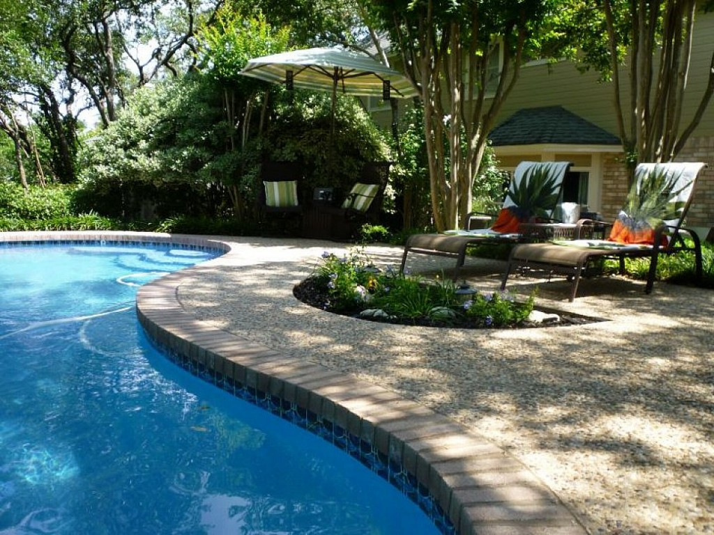 Best ideas about Backyard Swimming Pool . Save or Pin Backyard Landscaping Ideas Swimming Pool Design Now.
