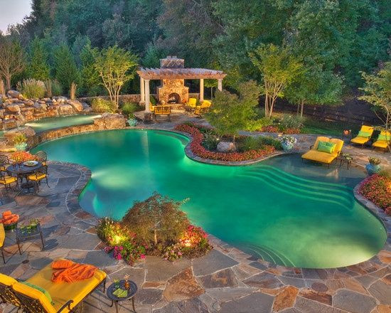 Best ideas about Backyard Swimming Pool . Save or Pin Luxury Backyard Design Trends for 2015 Now.