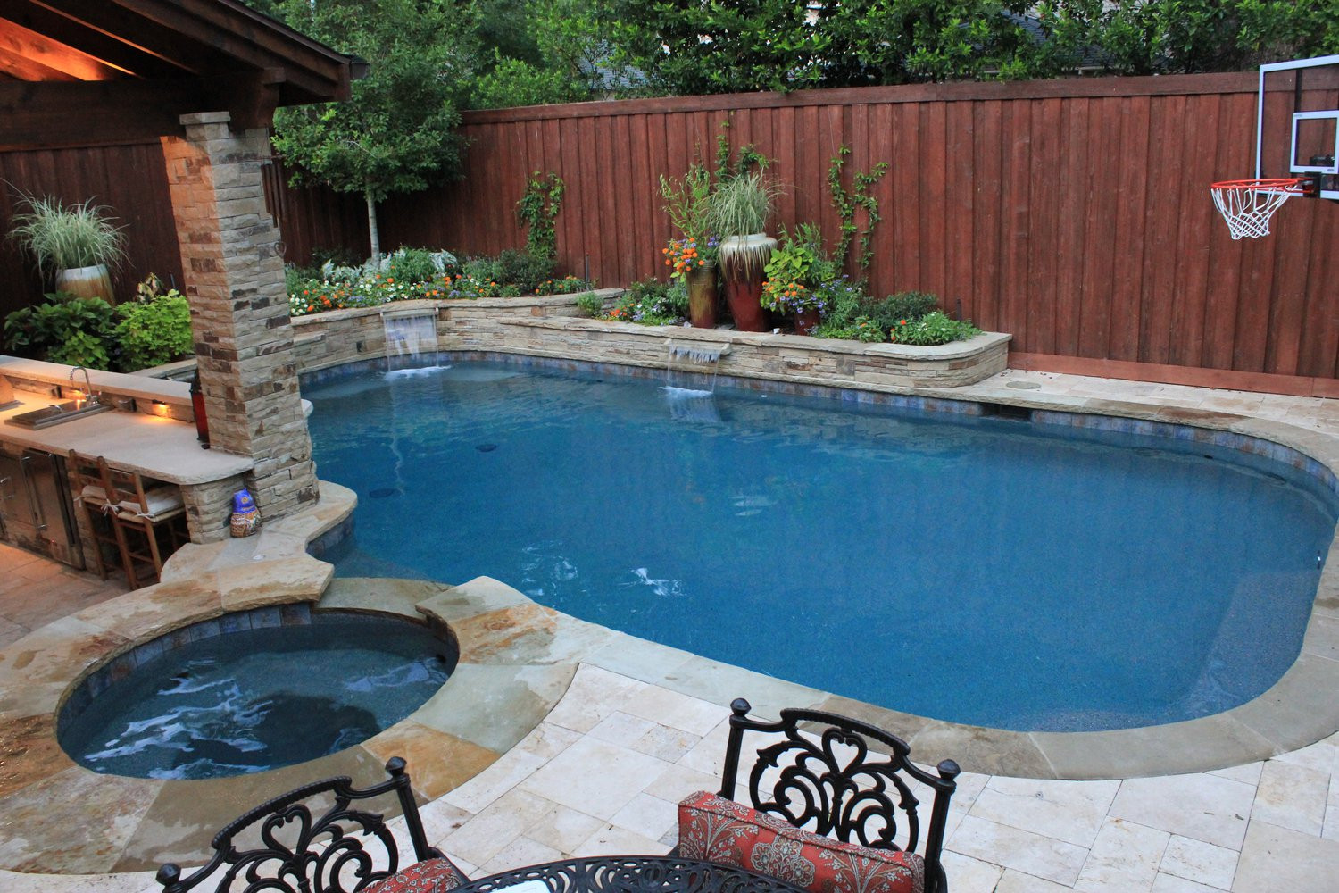 Best ideas about Backyard Swimming Pool . Save or Pin Dallas TX Custom Pool Designers and Builders Now.