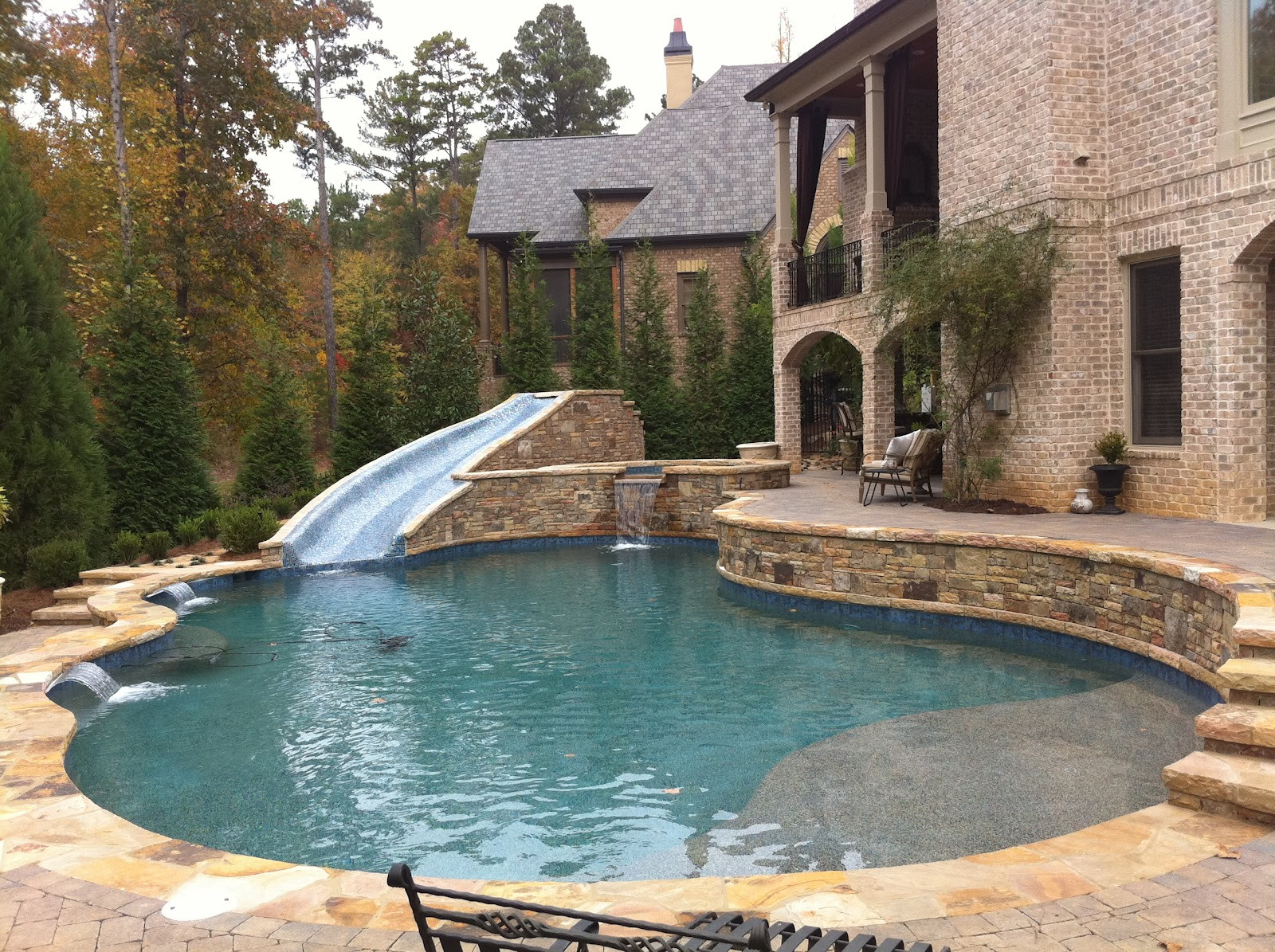 Best ideas about Backyard With Pool
. Save or Pin Backyard Oasis Pools Free Form Pool ST Marlo Now.