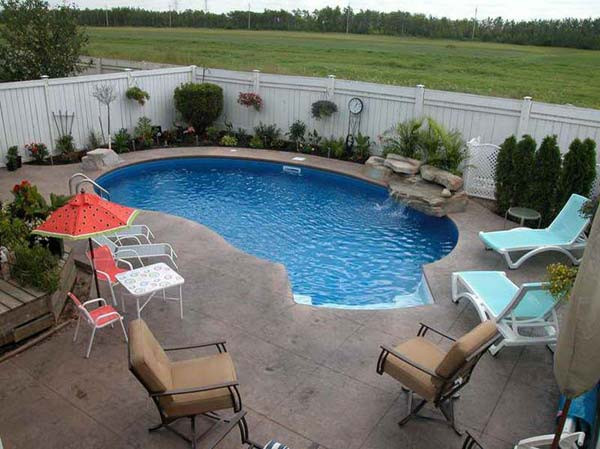 Best ideas about Backyard With Pool
. Save or Pin 28 Fabulous Small Backyard Designs with Swimming Pool Now.