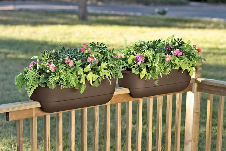 Best ideas about Balcony Railing Planter
. Save or Pin The 25 best Deck railing planters ideas on Pinterest Now.