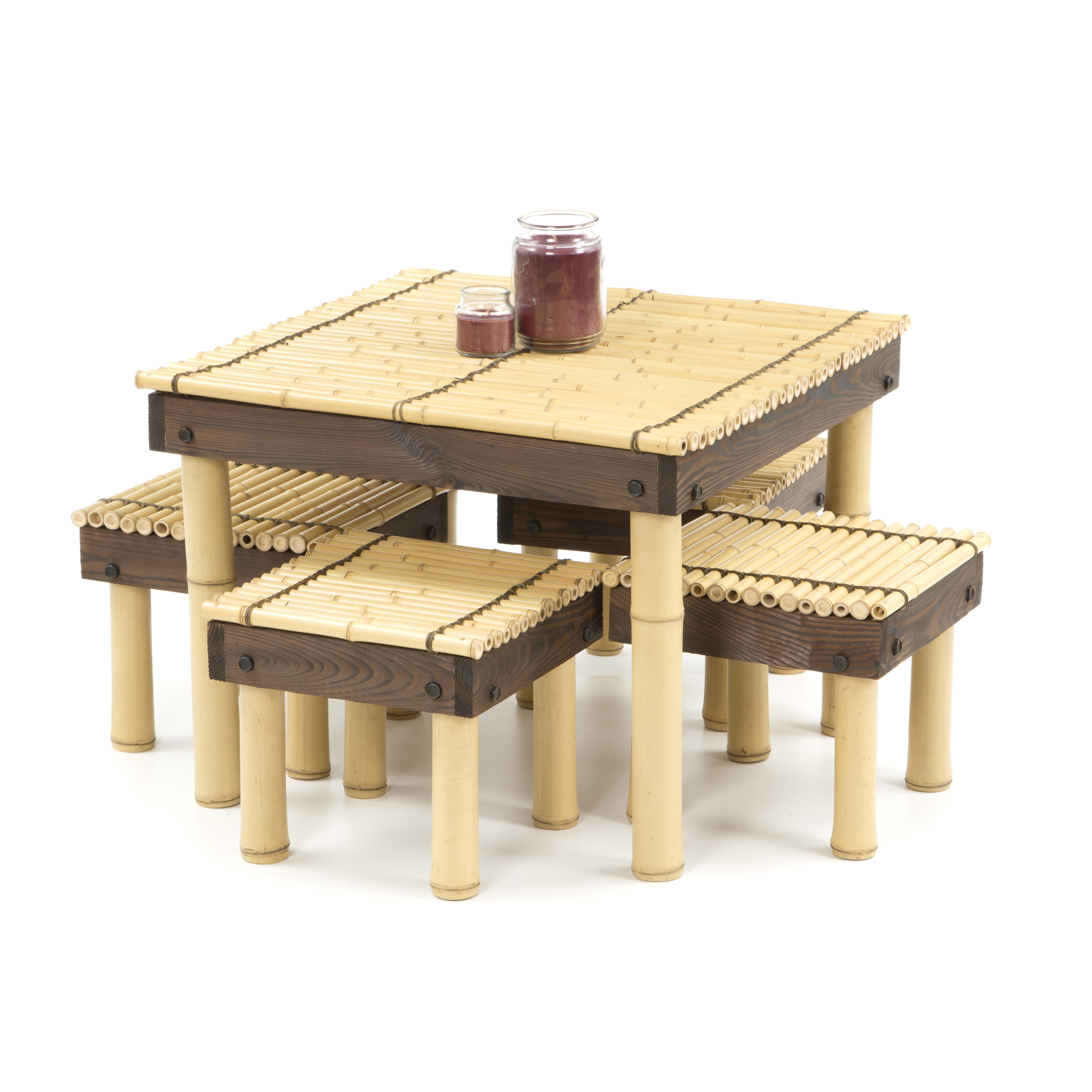 Best ideas about Bamboo Coffee Table
. Save or Pin Oriental Furniture Zen Bamboo Coffee Table with Four Now.