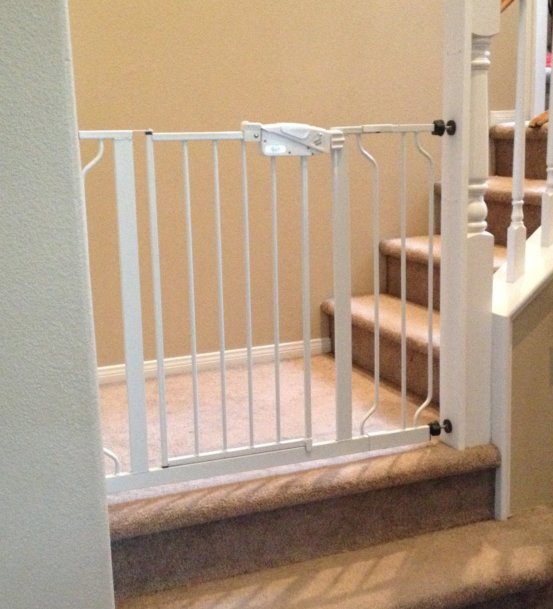 Best ideas about Banister To Wall Baby Gate
. Save or Pin Stair Attractive Baby Gates For Stairs With Banisters For Now.