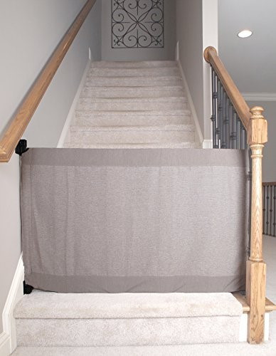 Best ideas about Banister To Wall Baby Gate
. Save or Pin The Stair Barrier New Basic Select Banister to Wall Baby Now.