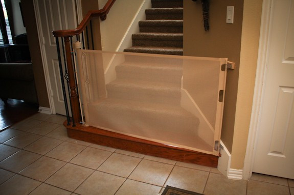 Best ideas about Banister To Wall Baby Gate
. Save or Pin Excellent Baby Gates For Stairs With No Walls For Elegant Now.