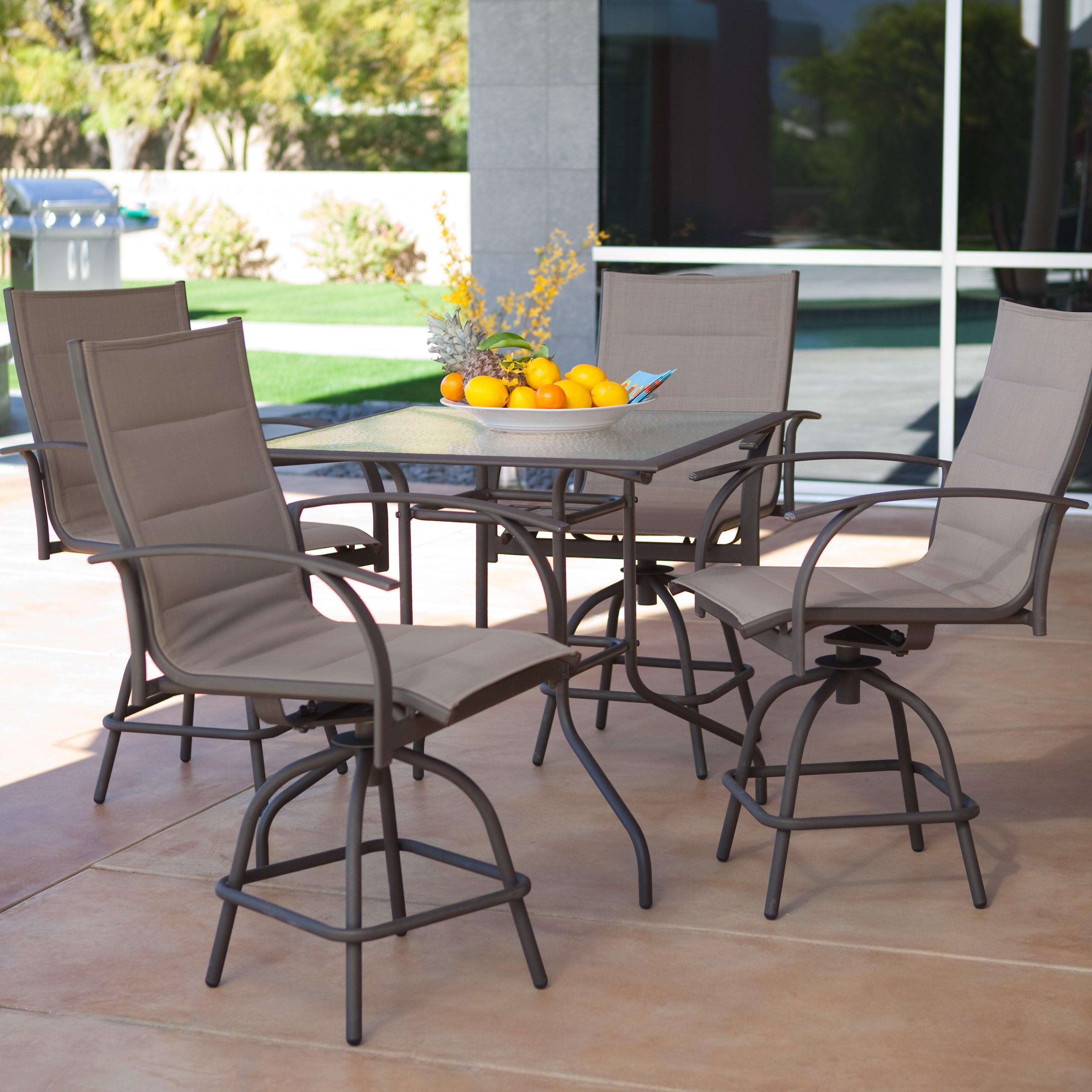 Best ideas about Bar Height Patio Chairs
. Save or Pin Bar Height Patio Table Set & Good Looking Bistro Patio Now.