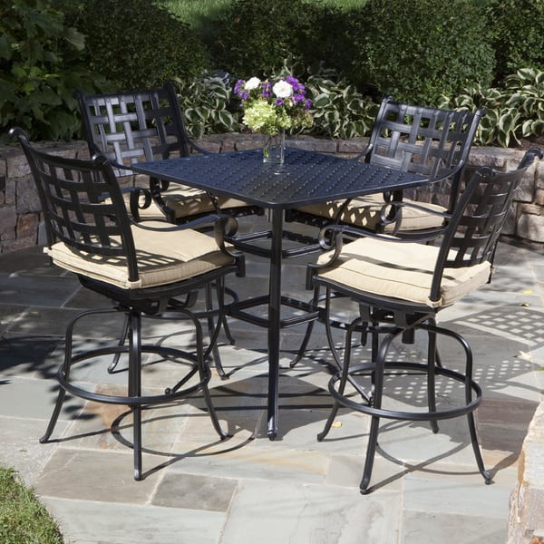 Best ideas about Bar Height Patio Set
. Save or Pin Chateau Bar Height Outdoor Patio Furniture Set Now.