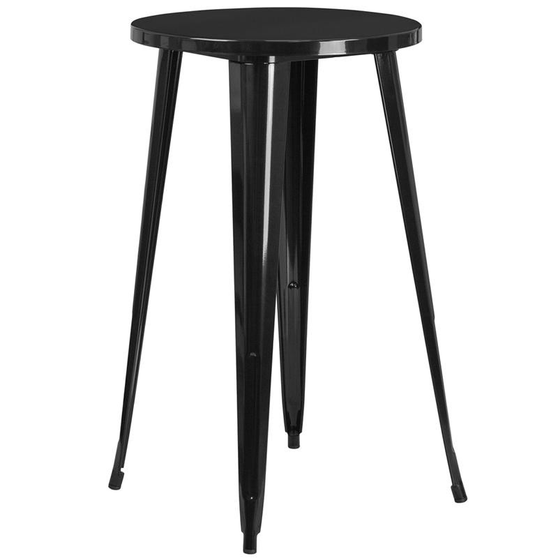 Best ideas about Bar Height Patio Table
. Save or Pin Flash Furniture 24 Round Black Metal Indoor Outdoor Bar Now.