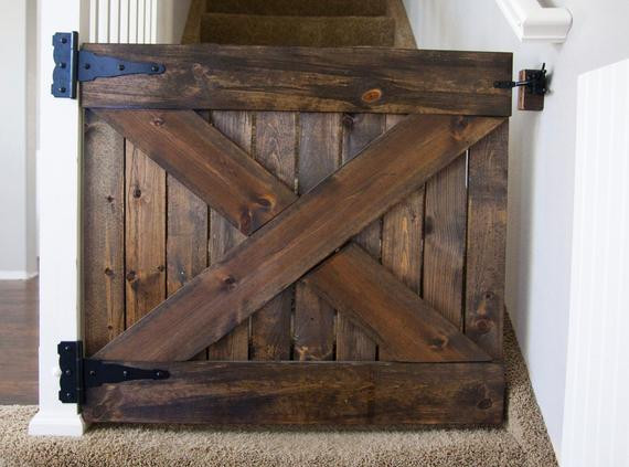 Best ideas about Barn Door Baby Gate
. Save or Pin Items similar to Custom Wood Barn Door Baby Gate on Etsy Now.