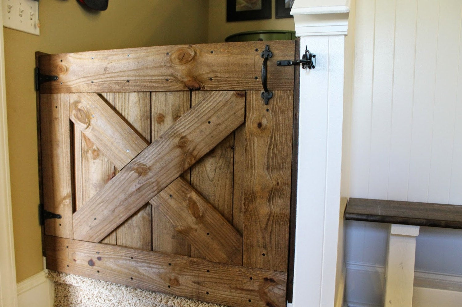 Best ideas about Barn Door Baby Gate
. Save or Pin Rustic Farmhouse Barn Door Baby Gate Now.