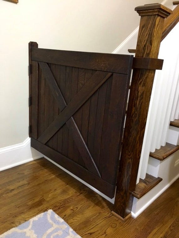 Best ideas about Barn Door Baby Gate
. Save or Pin Barn Door Style Solid Oak Baby Gate or Pet Gate Made with Now.