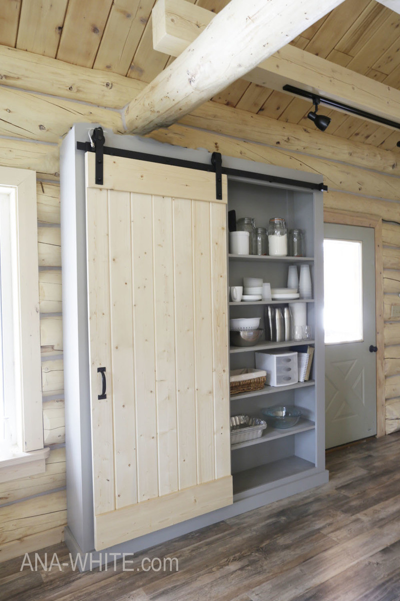 Best ideas about Barn Door Pantry
. Save or Pin Barn Door Cabinet or Pantry Now.