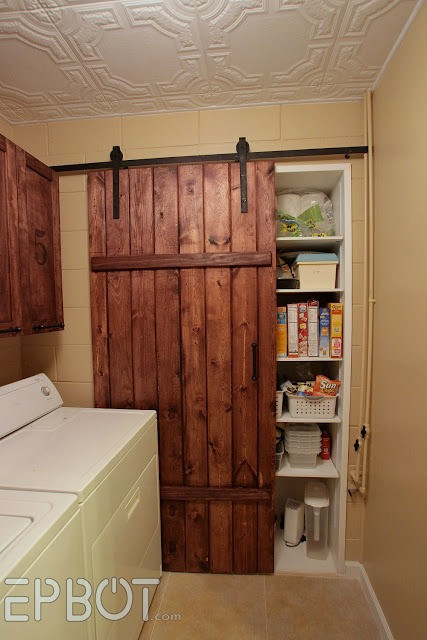 Best ideas about Barn Door Pantry
. Save or Pin Remodelaholic Now.