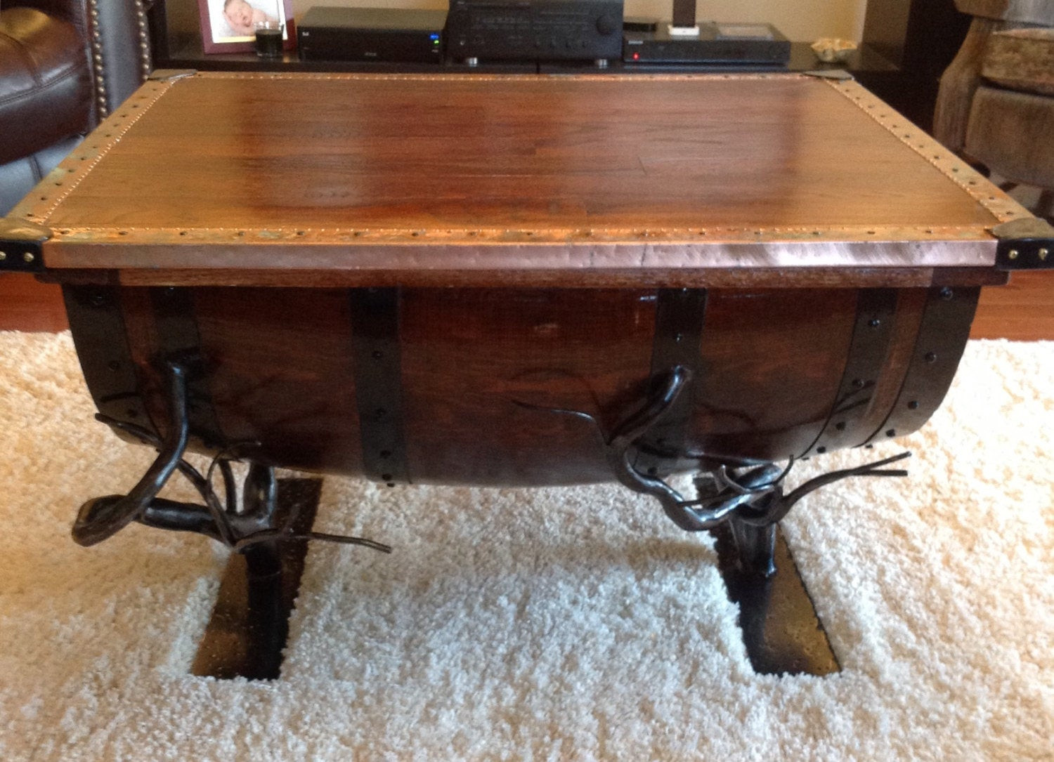 Best ideas about Barrel Coffee Table
. Save or Pin Wine barrel coffee table Now.